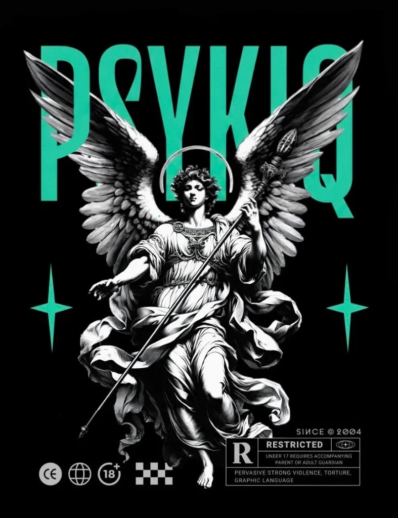 Heaven's Verdict Graphic (Oversized, White)